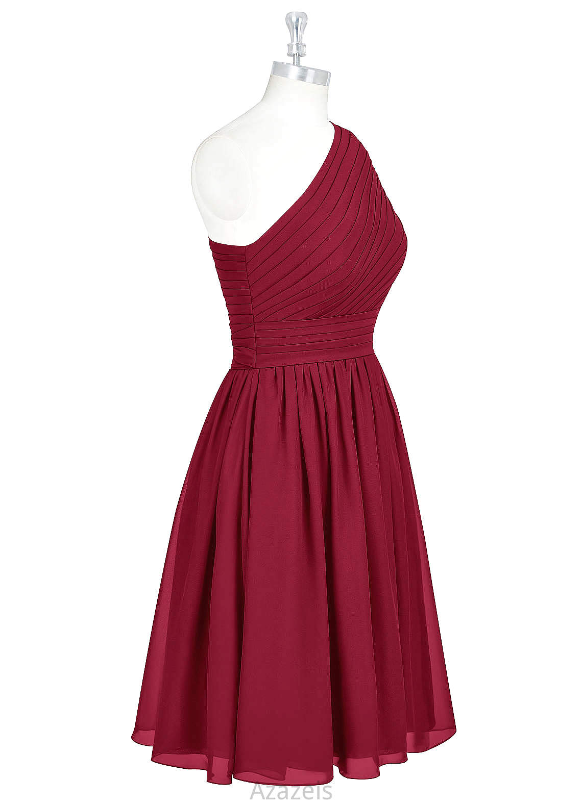 Iris A-Line/Princess Spaghetti Staps Natural Waist Sleeveless Floor Length Bridesmaid Dresses