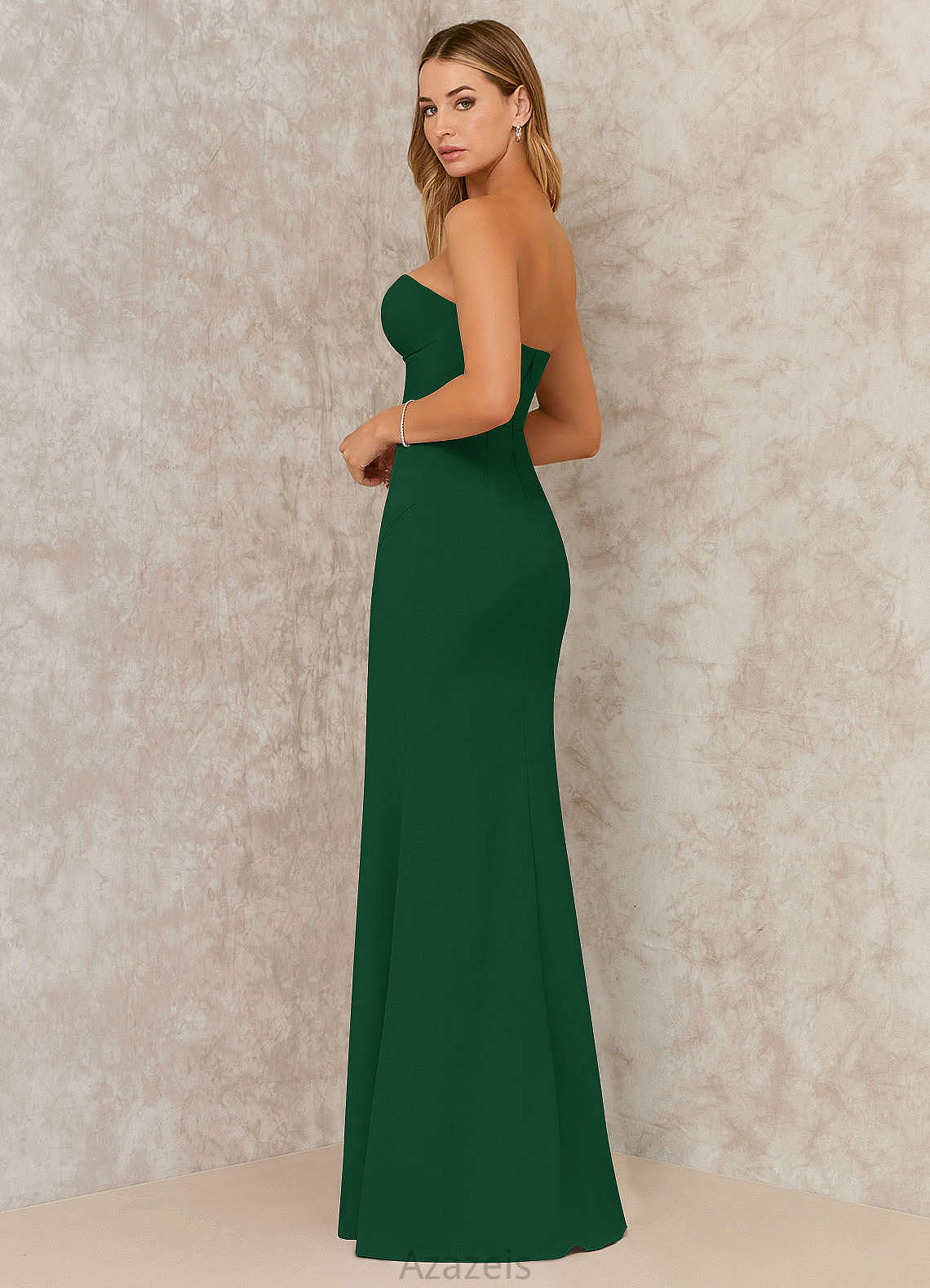 Siena A-Line/Princess Off The Shoulder Sleeveless Floor Length Natural Waist Bridesmaid Dresses