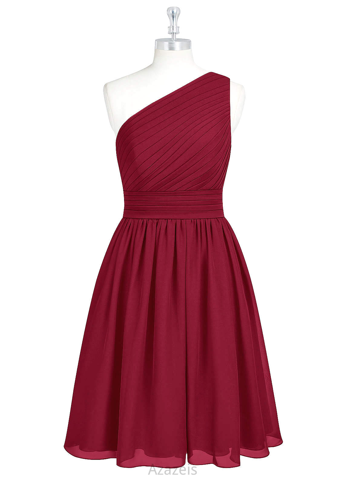 Iris A-Line/Princess Spaghetti Staps Natural Waist Sleeveless Floor Length Bridesmaid Dresses