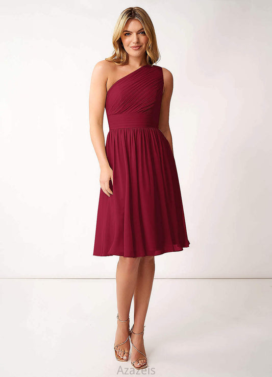 Iris A-Line/Princess Spaghetti Staps Natural Waist Sleeveless Floor Length Bridesmaid Dresses