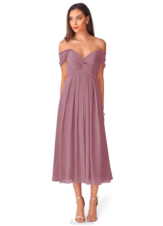 Faith Straps Natural Waist A-Line/Princess Sleeveless Floor Length Bridesmaid Dresses