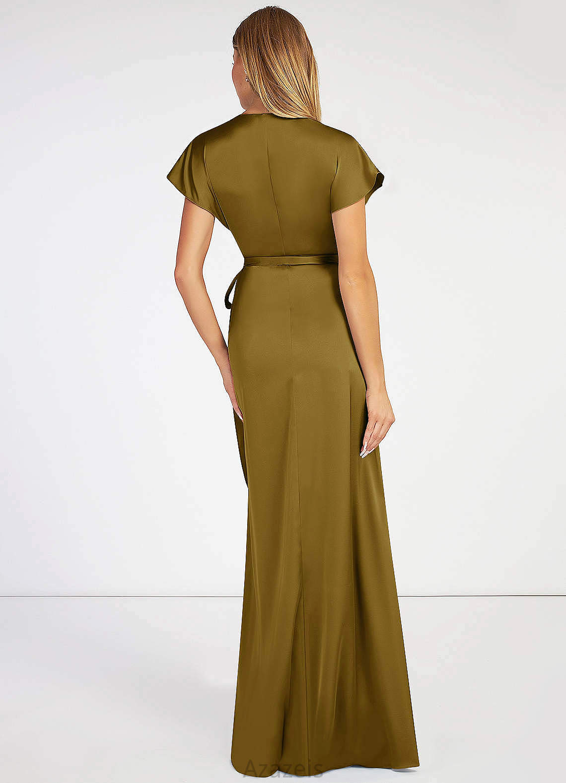 Jaylee Scoop Sleeveless Natural Waist A-Line/Princess Floor Length Bridesmaid Dresses