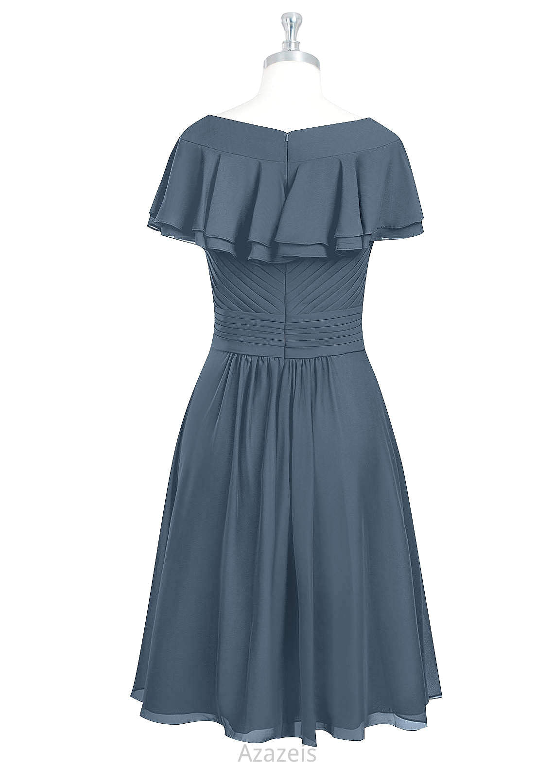 Lorelai V-Neck Floor Length Trumpet/Mermaid Natural Waist Sleeveless Bridesmaid Dresses