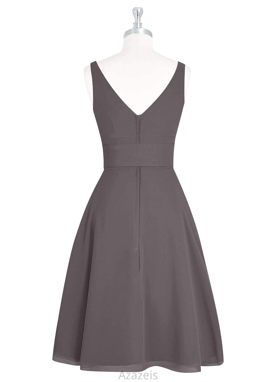 Mariela Floor Length Short Sleeves Empire Waist A-Line/Princess Bridesmaid Dresses