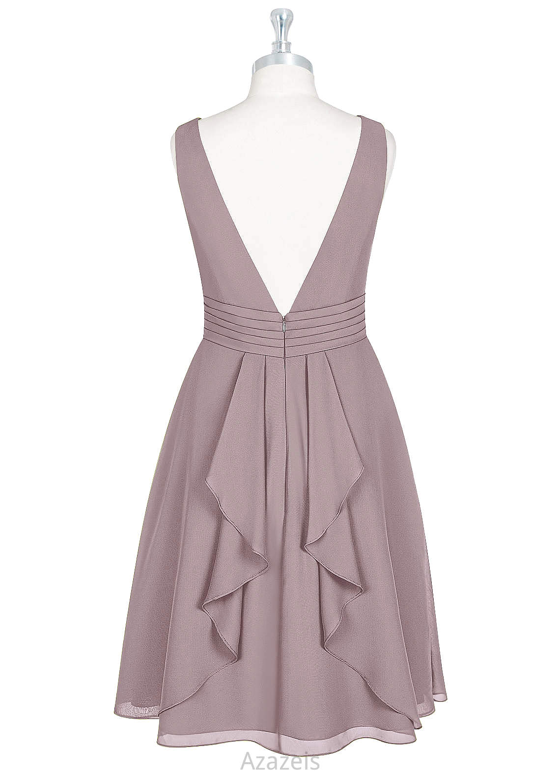 Kira A-Line/Princess Natural Waist Floor Length Halter Sleeveless Bridesmaid Dresses