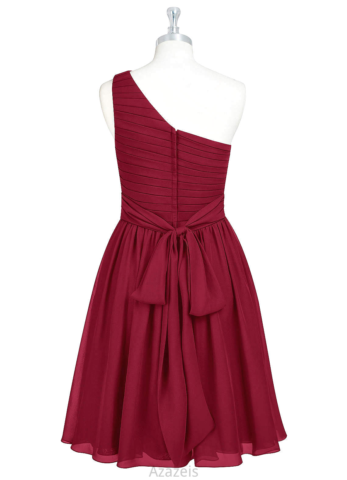 Iris A-Line/Princess Spaghetti Staps Natural Waist Sleeveless Floor Length Bridesmaid Dresses