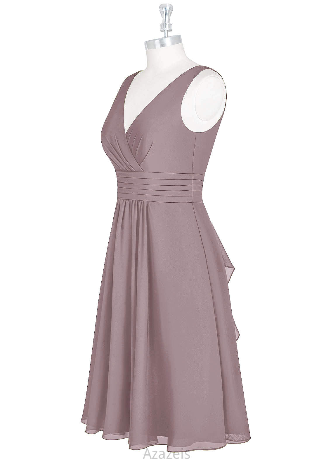 Kira A-Line/Princess Natural Waist Floor Length Halter Sleeveless Bridesmaid Dresses